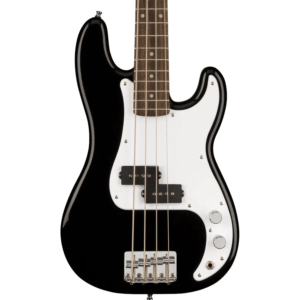 Squier - Mini P Bass® - Laurel Fingerboard - Black 1