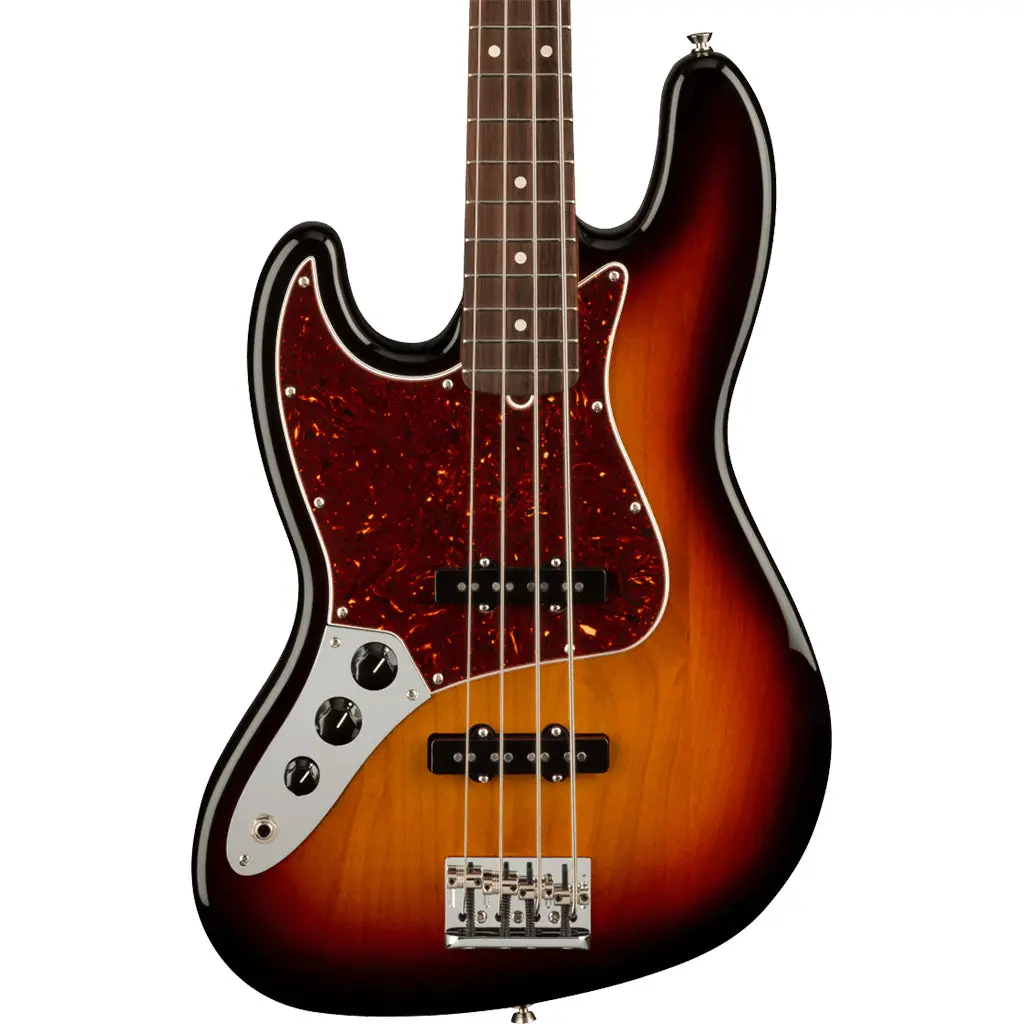 Fender - American Professional Ii Jazz Bass Left-Hand - Rosewood Fingerboard - 3-Color Sunburst 1
