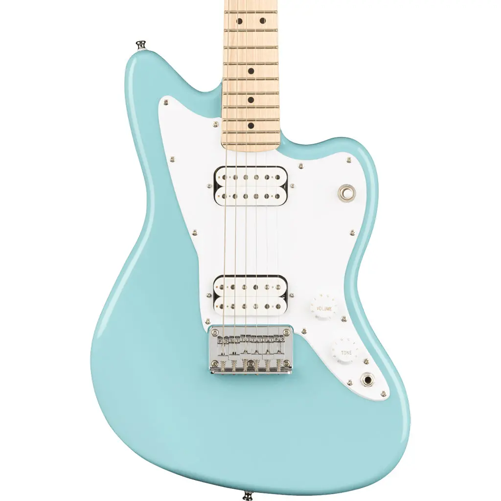 Squier - Mini Jazzmaster Hh - Maple Fingerboard - Daphne Blue 1