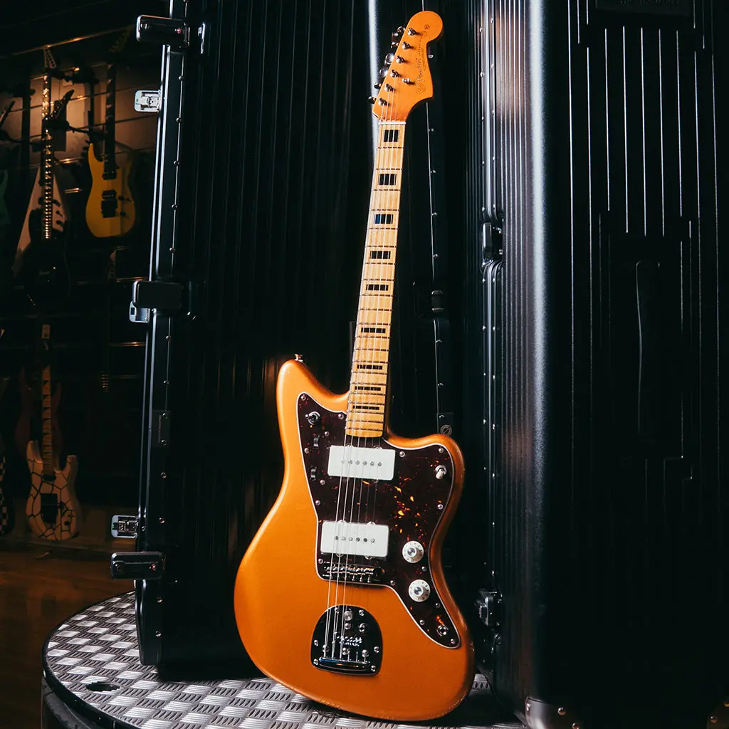 Fender - Troy Van Leeuwen Jazzmaster - Bound Maple Fingerboard - Copper Age 1