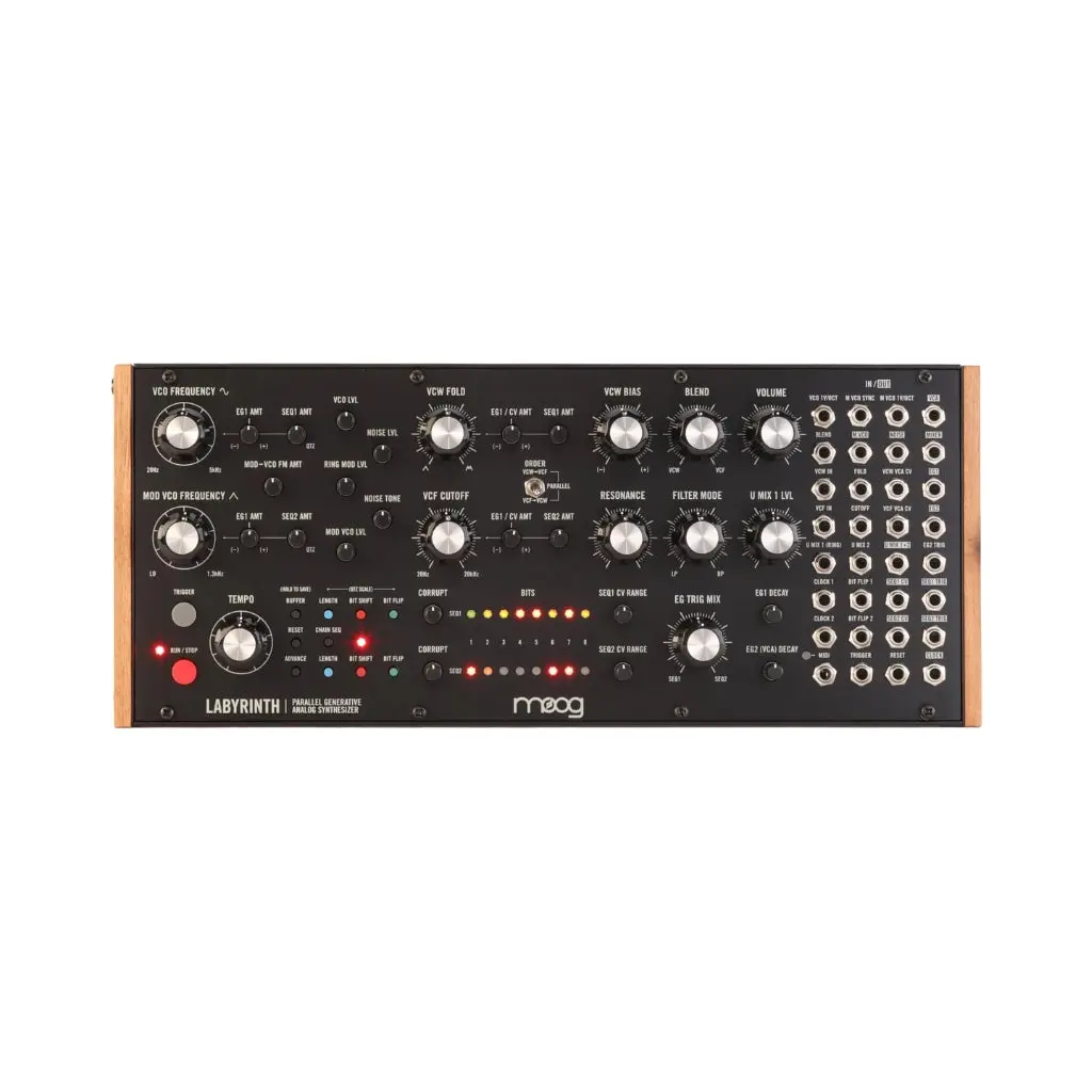 Moog Labyrinth Semi-Modular Parallel Generative Analog Synthesizer 1