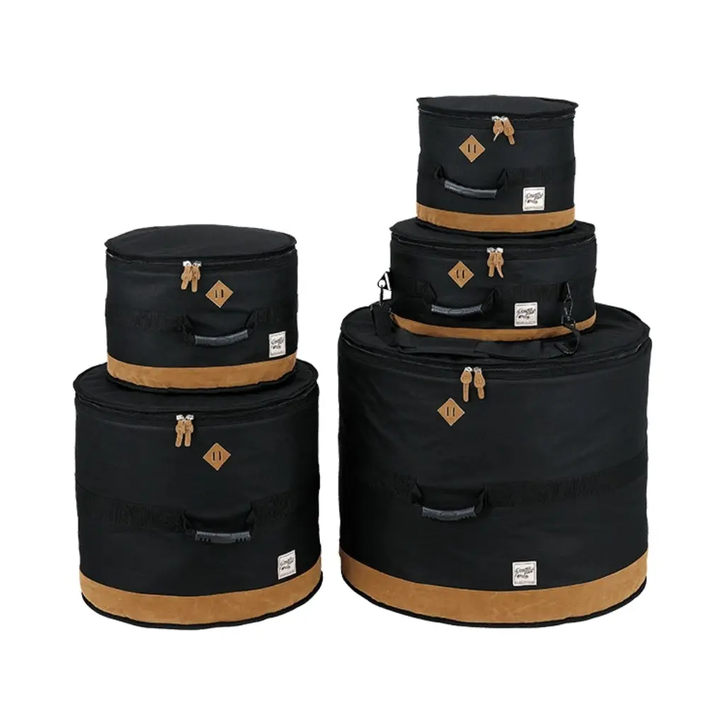 Tama Powerpad Designer 5-Piece Drum Bag Set - Black 1