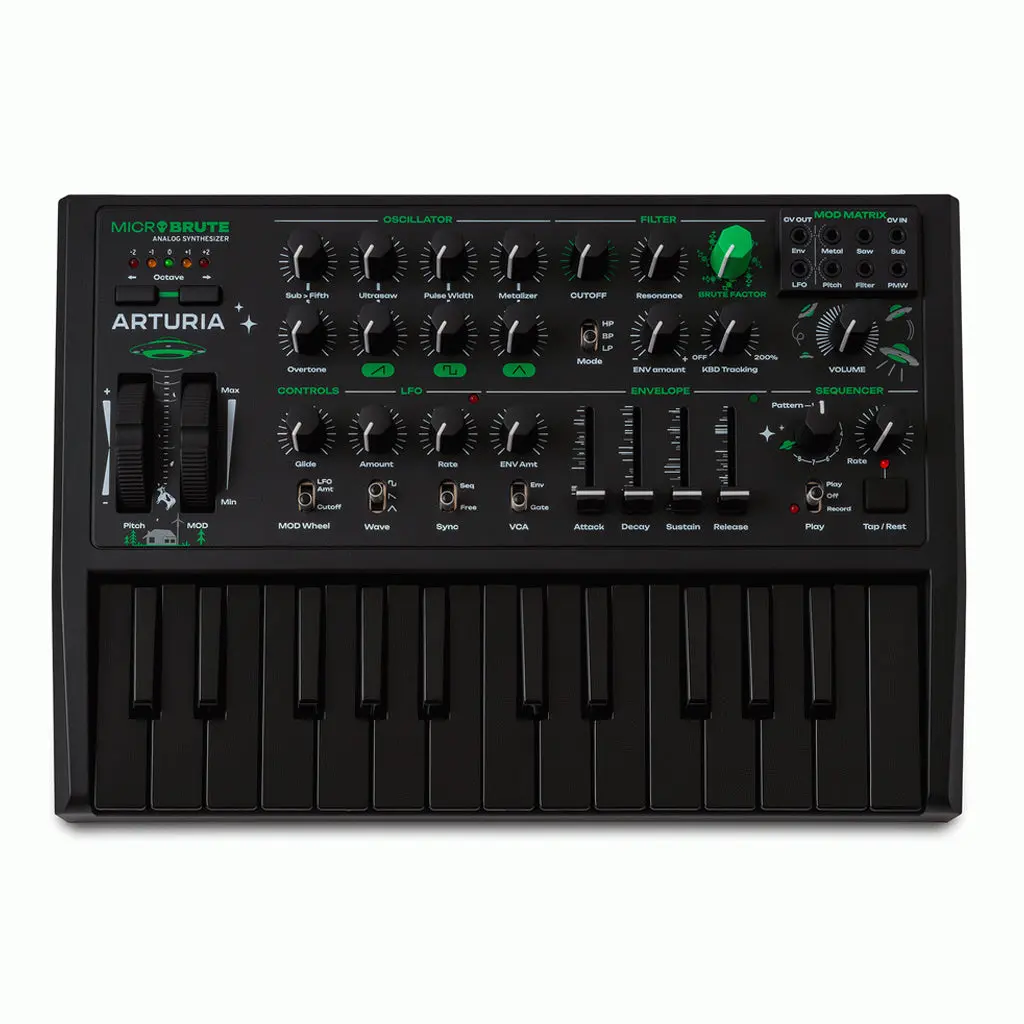 Arturia Microbrute Ufo Limited Edition 25-Key Analog Synthesizer 1