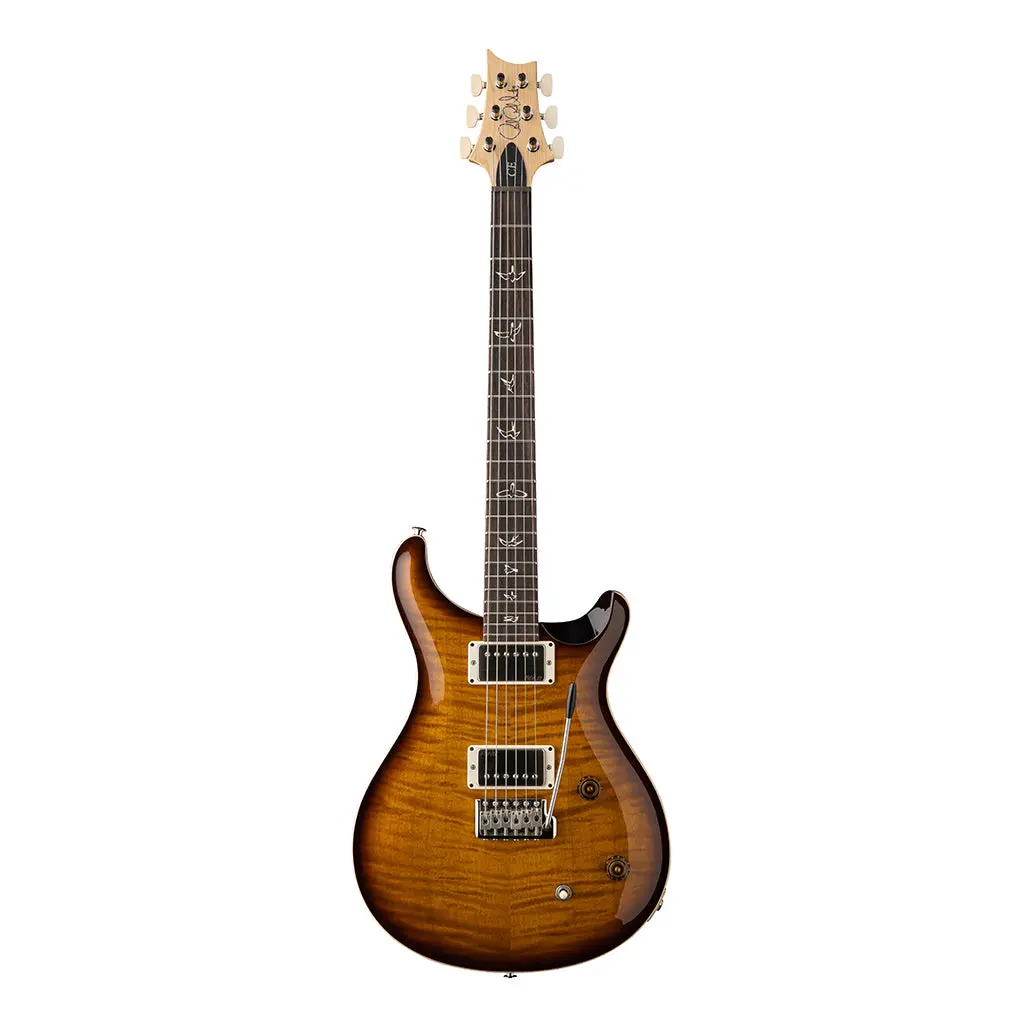 Prs Ce 22 Limited Edition Rosewood Fretboard - Black Amber, Maple Top 2