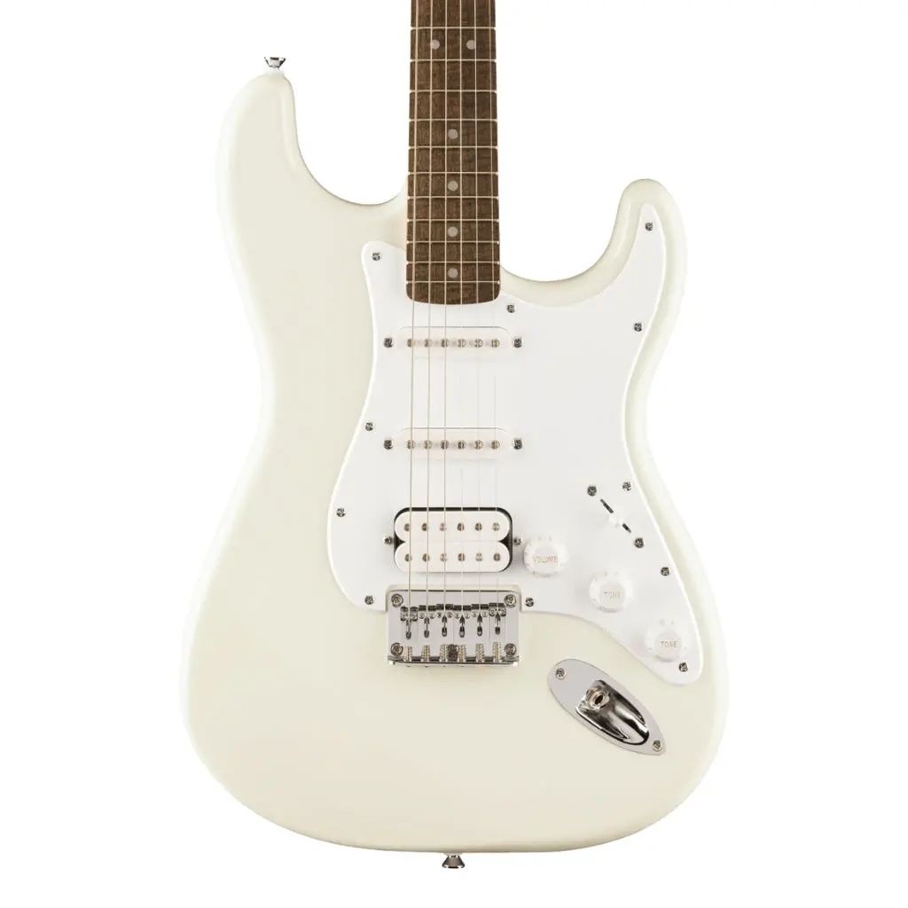 Squier Fsr Sonic Stratocaster Ht Hss Electric Guitar - Arctic White, Laurel Fingerboard 1