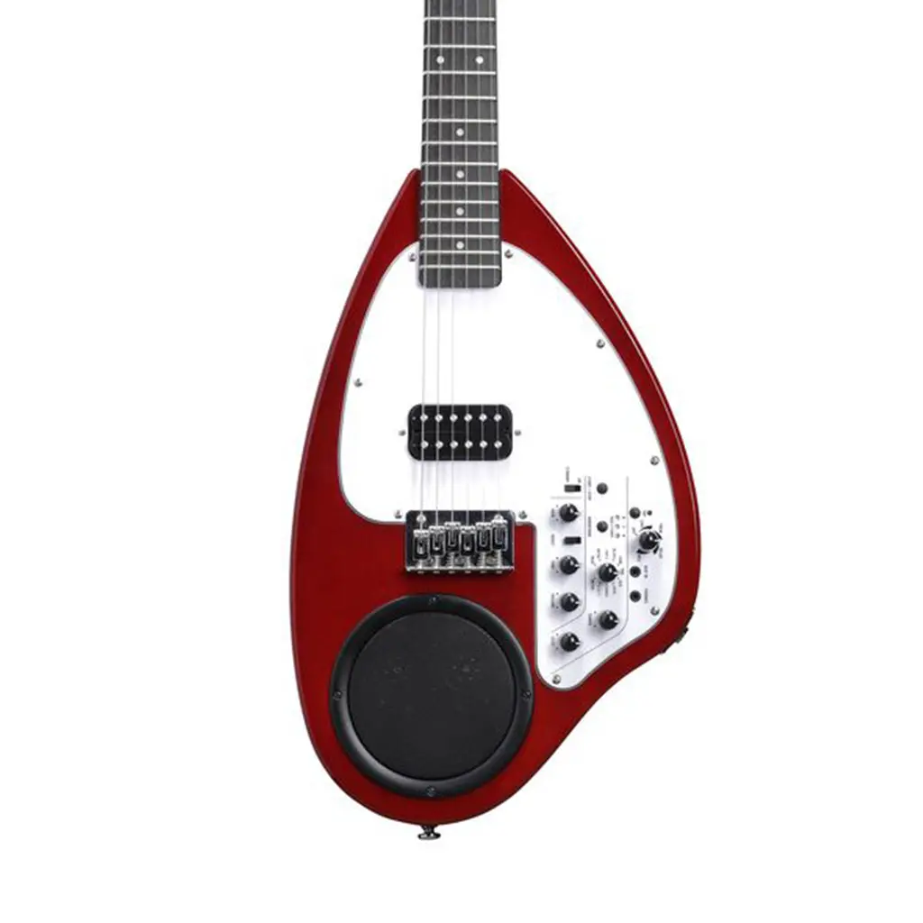 Vox Apc-1 Travel Guitar W/Built-In Speaker Effects & Rhythm - Red 1