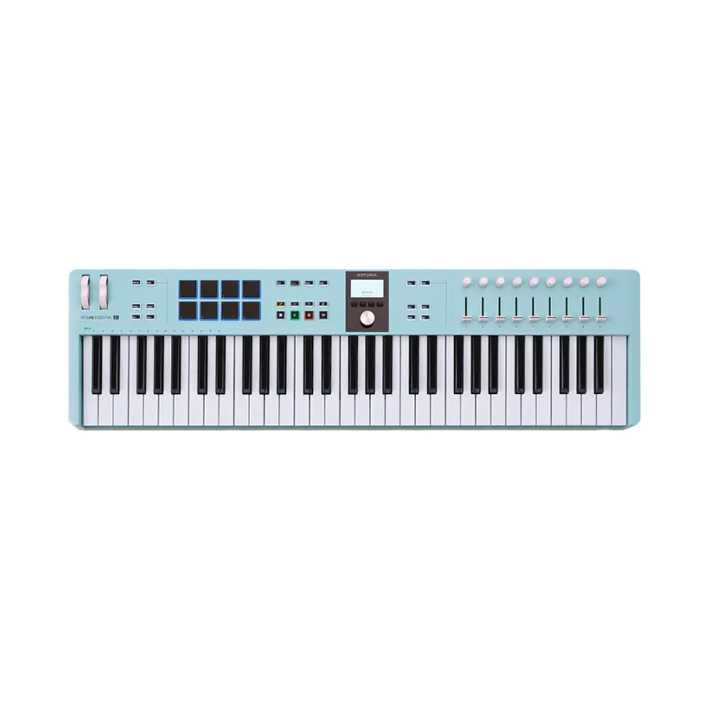 Arturia Keylab Essential Mk3 61-Key Keyboard Controller - Aquamarine 1
