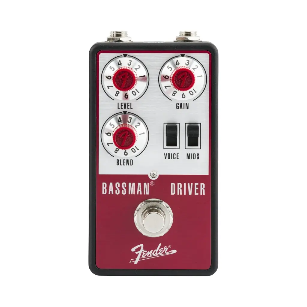 Fender Bassman Driver Bass Overdrive Pedal 1