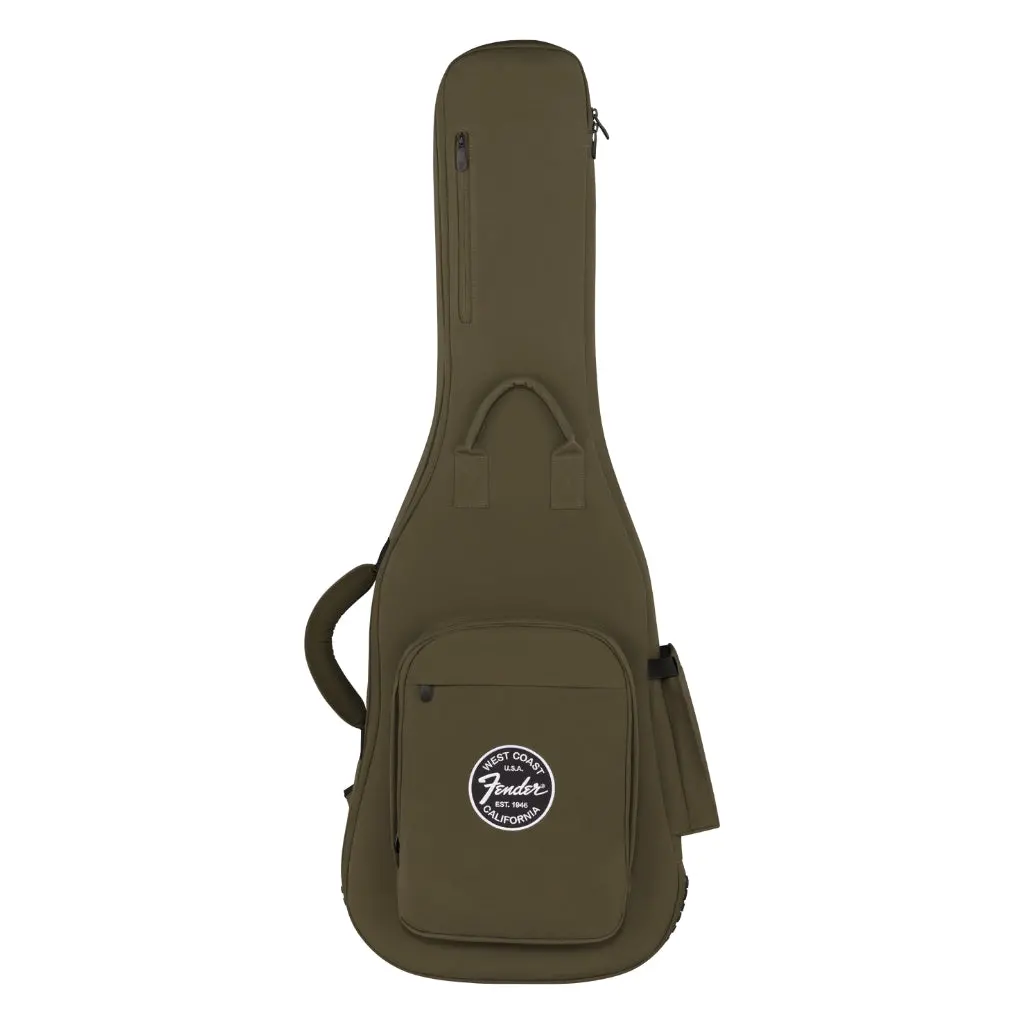 Fender Troubadour Electric Guitar Gig Bag - Olive 1