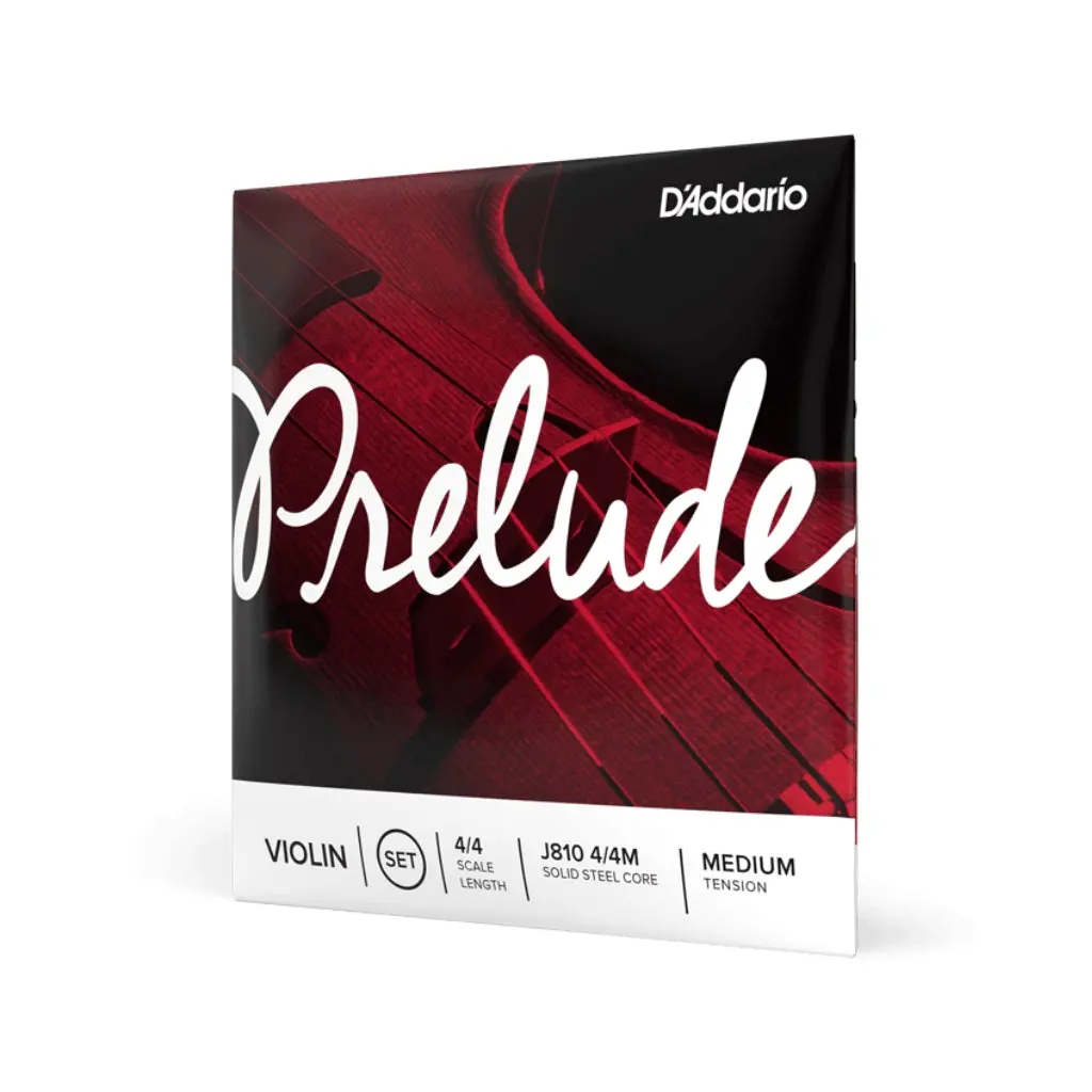 D'addario J810 Prelude Violin String Set - 4/4 Scale, Medium Tension 1
