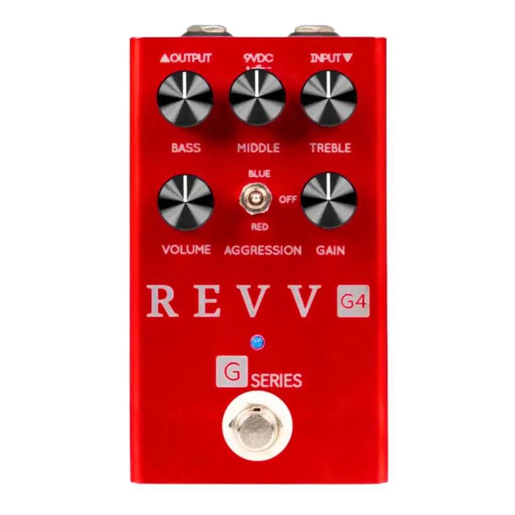Revv G4 Red Channel Guitar Pedal 1