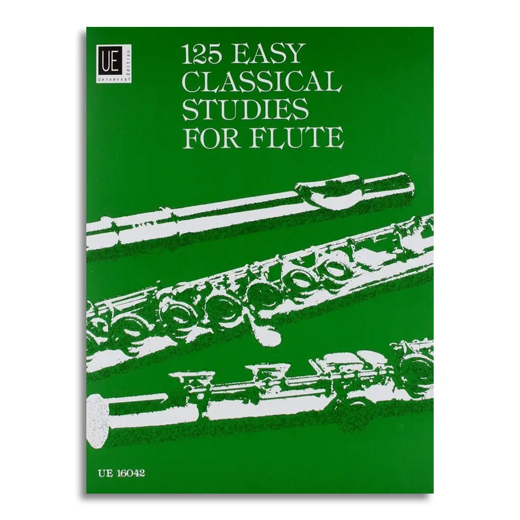 Universal Edition 125 Easy Classical Studies For Flute 1