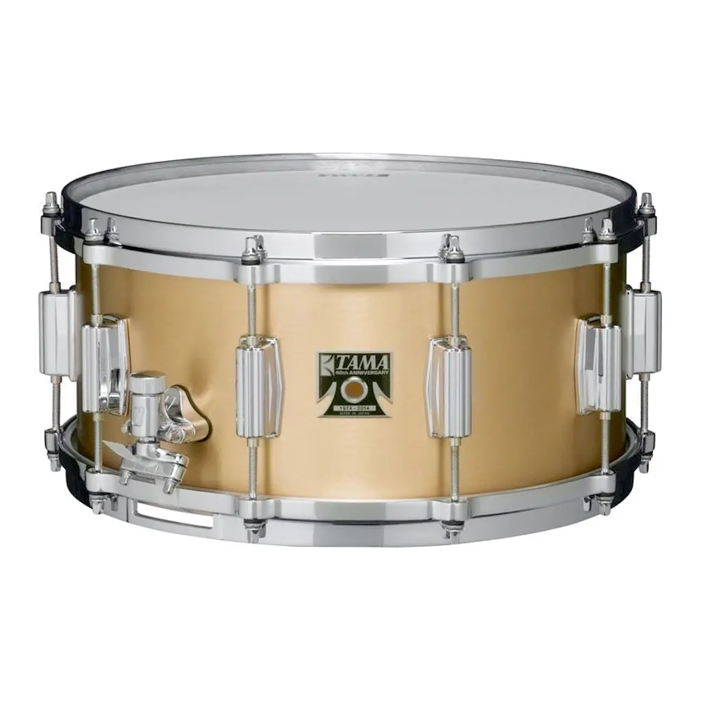 Tama Bb156xl 40Th Anniversary Bell Brass Reissue 6.5"X14" Snare Drum 1