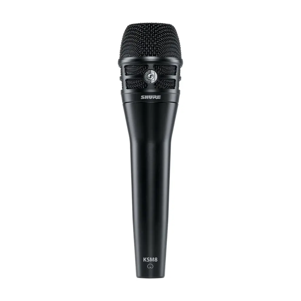 Shure Ksm8b Microphone Dualdyne Cardioid Dynamic Black Finish 1