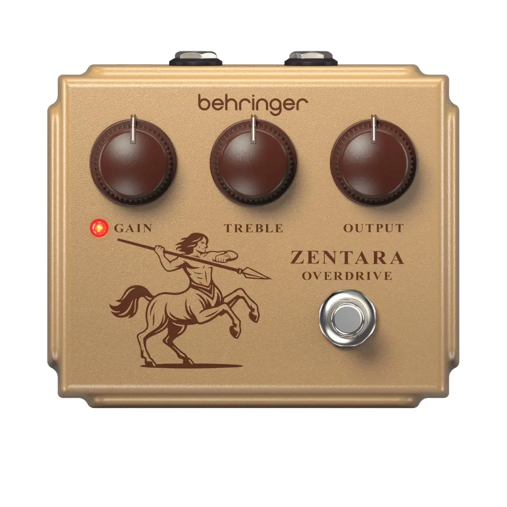 Behringer Zentara Transparent Overdrive Effects Pedal 1