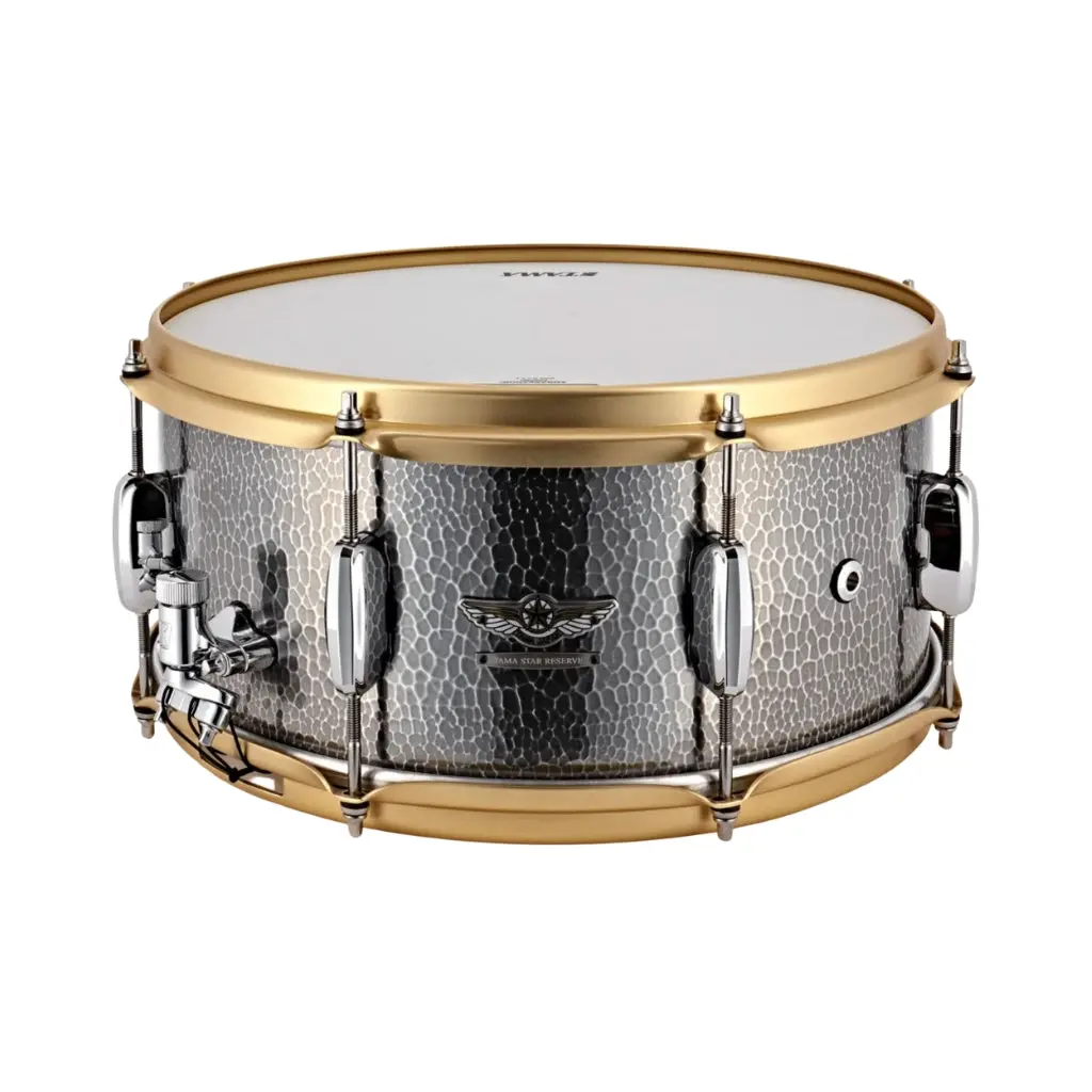 Tama Tas1465h Star Reserve Hammered Aluminum 14 X 6.5-Inch Snare Drum 1