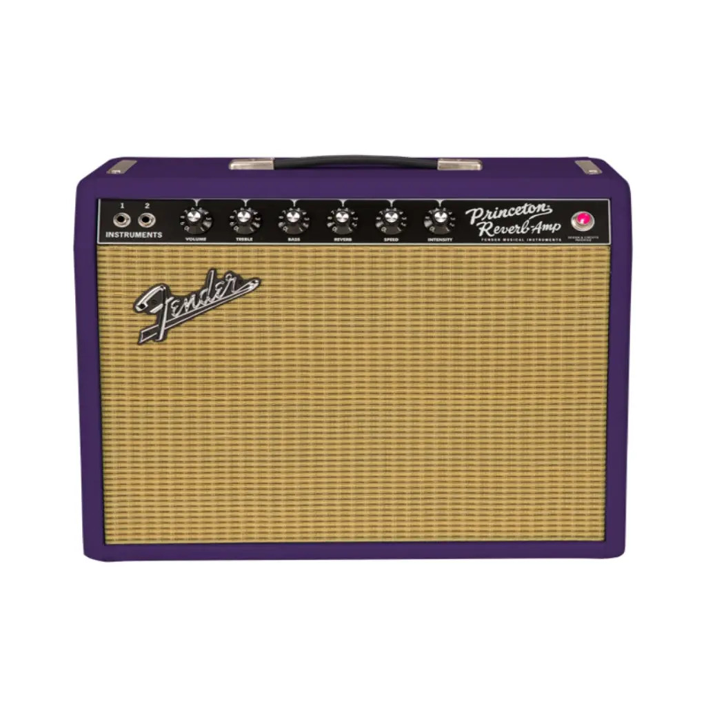 Fender '65 Princeton Reverb 1X12-Inch Tube Combo Amplifier - Plum/Wheat 1