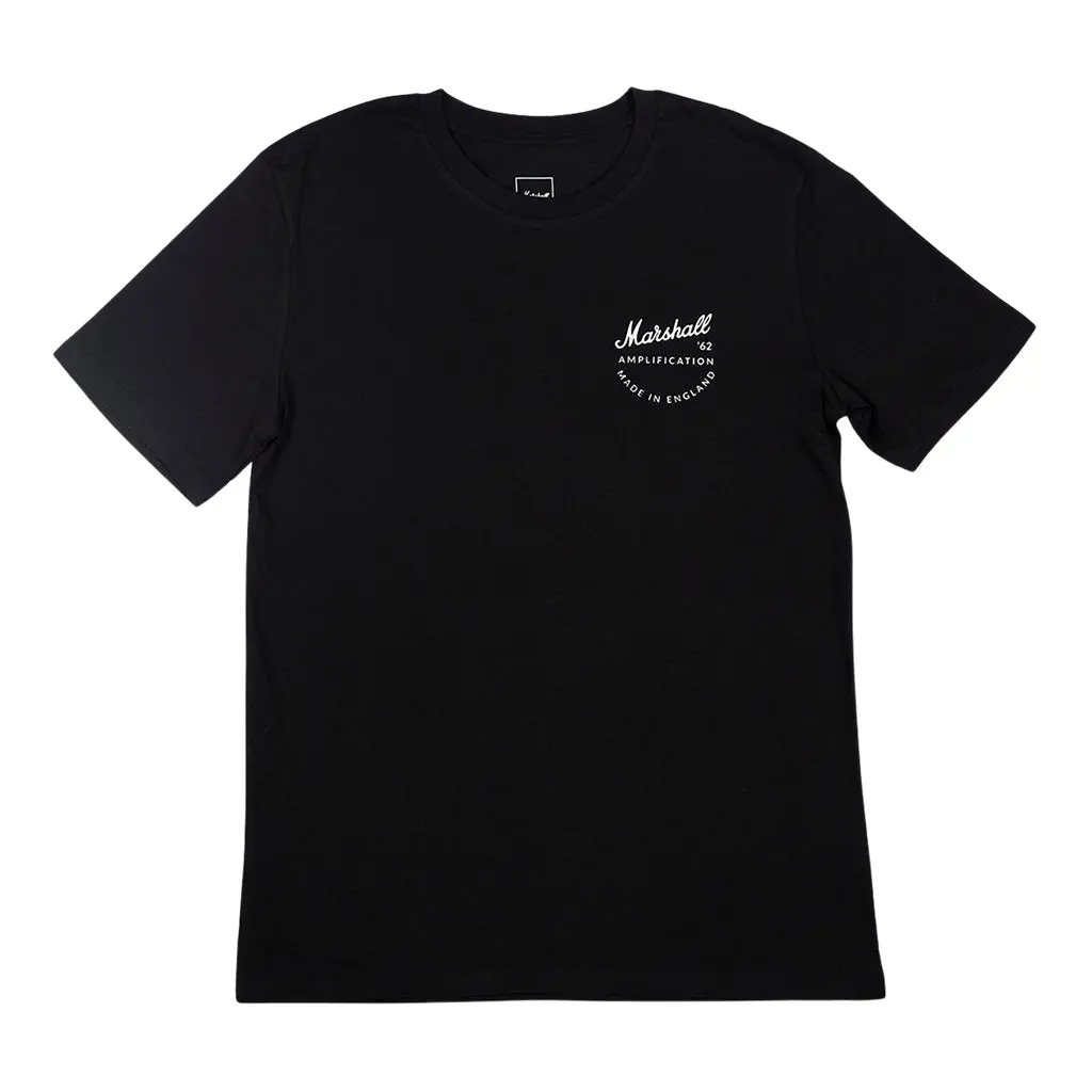Marshall Vintage T Shirt, Black, L 1