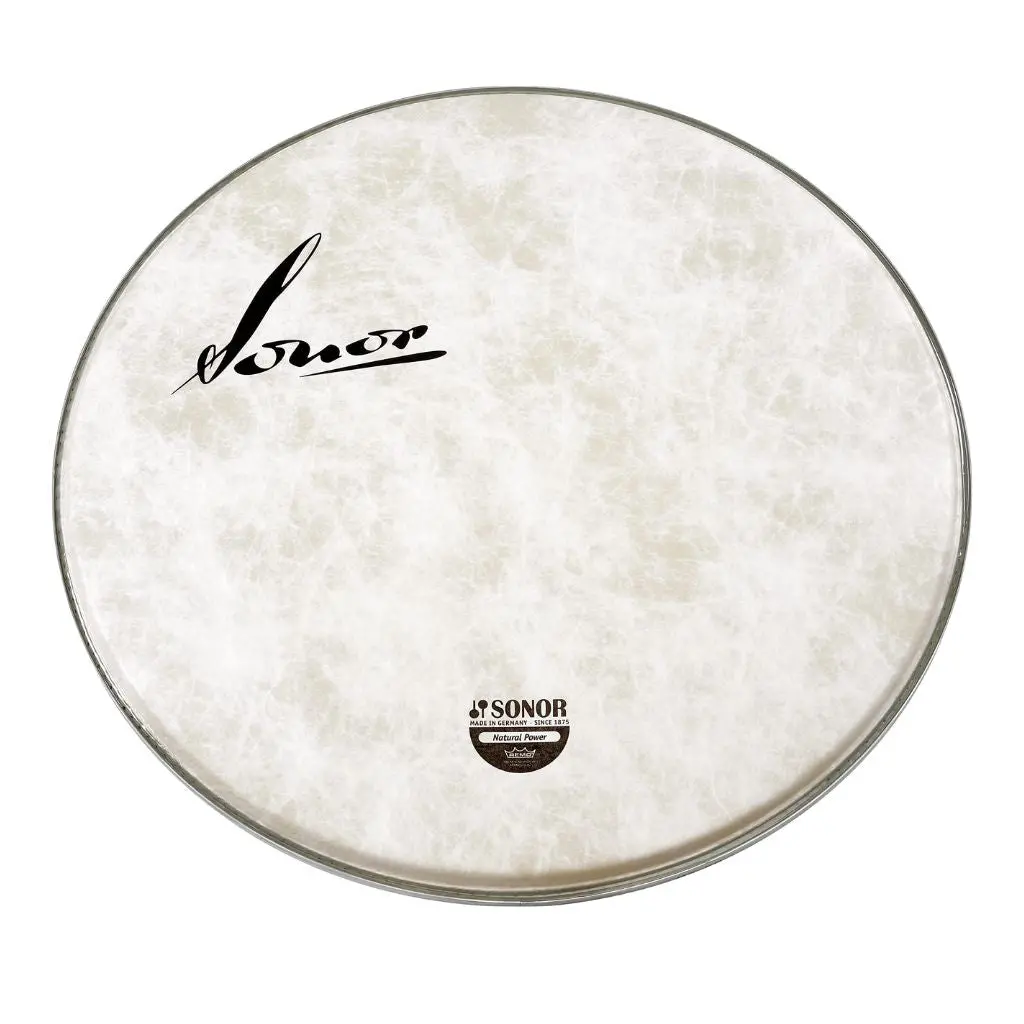 Sonor 22" P3 Fiberskyn Bass Drum Head With Vintage Logo 1