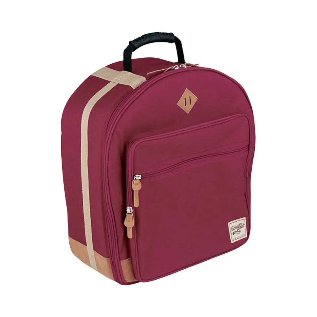 Tama Powerpad Designer Collection Snare Drum Bag - 6.5" X 14" - Wine Red 1