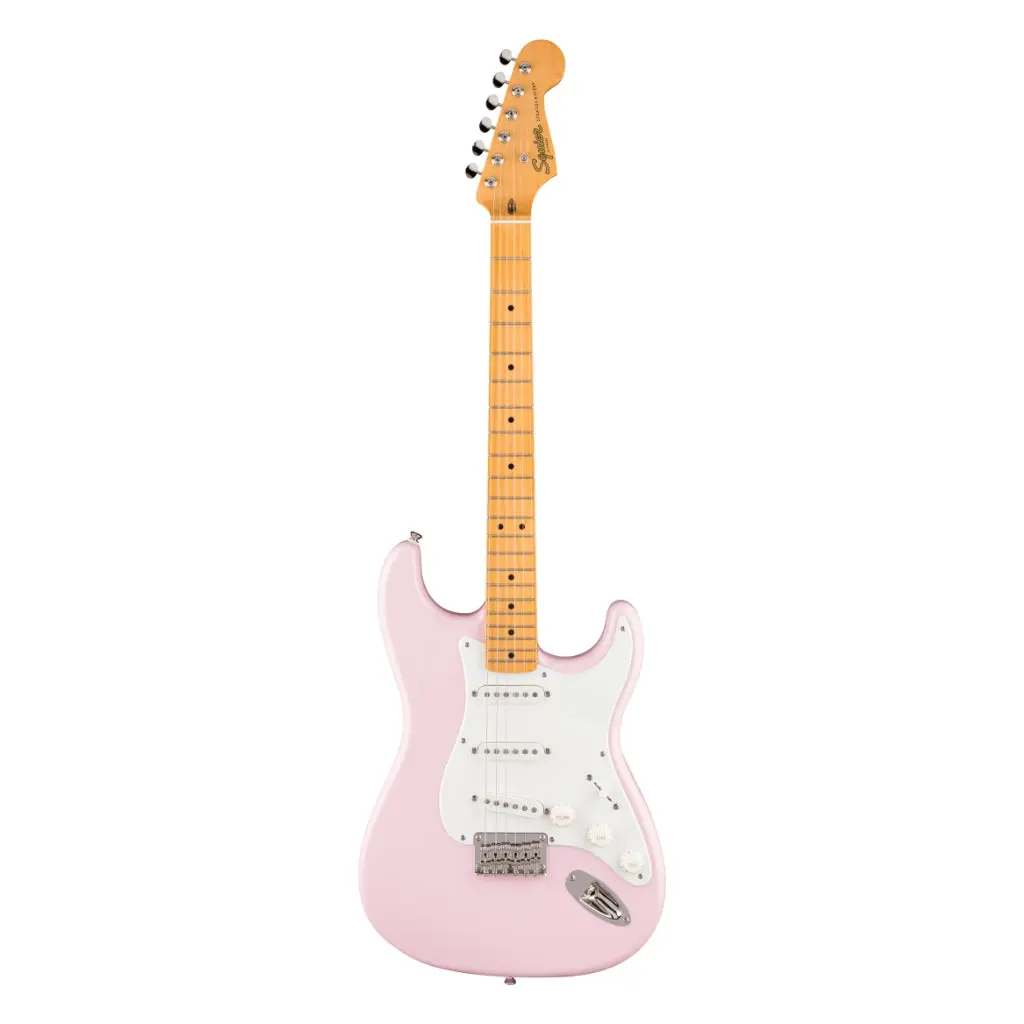 Squier Classic Vibe '50S Stratocaster Ht Electric Guitar - Shell Pink, Maple Fingerboard 2