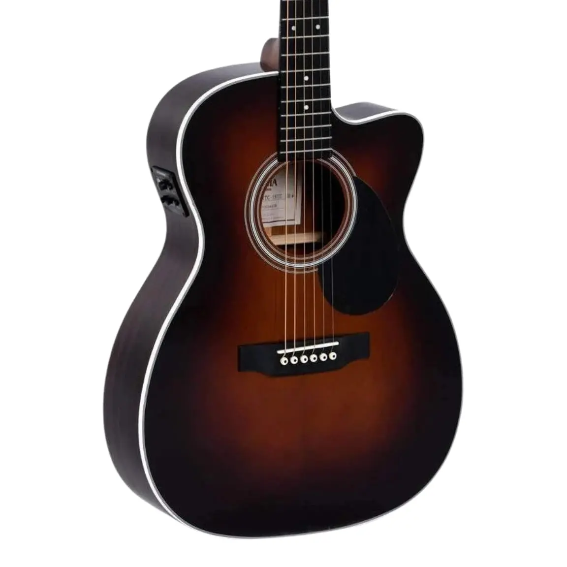 Sigma Omtc 1Ste Sb Acoustic Electric Guitar - Sunburst 1