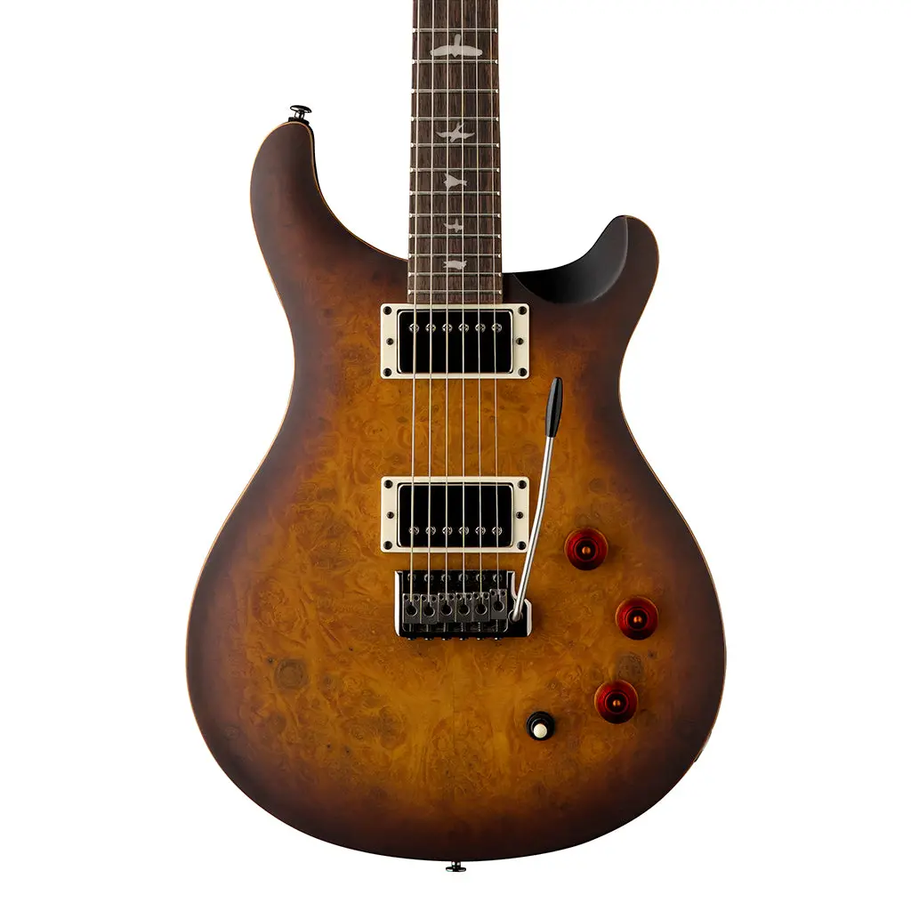 Prs Se Exotic Veneer Limited Edition Dgt Laurel Burl - Mccarty Tobacco Burst 1