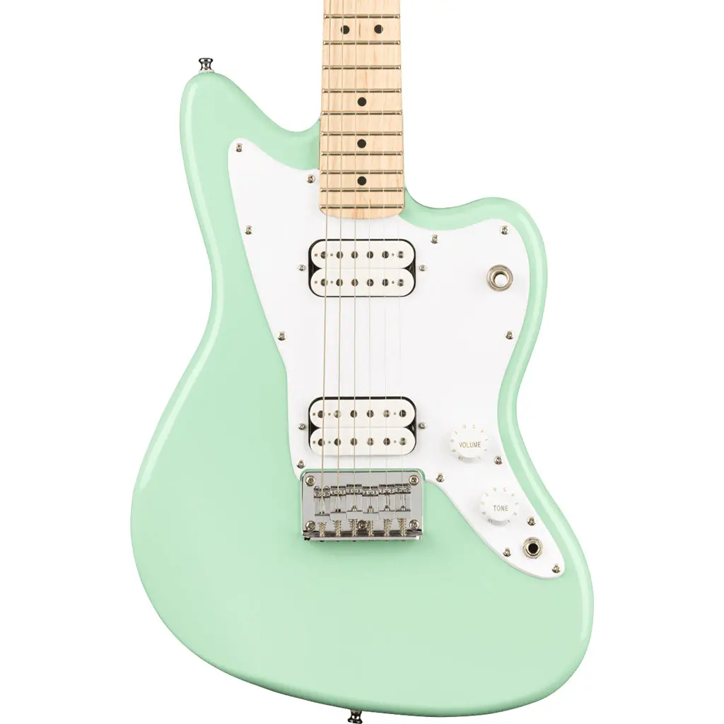 Squier - Mini Jazzmaster Hh - Maple Fingerboard - Surf Green 1