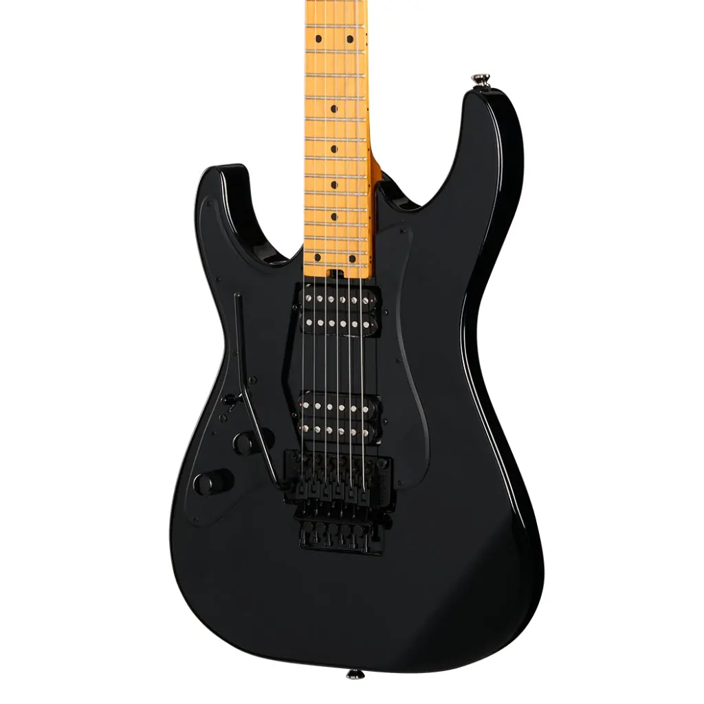 Kramer Volante Hhfr Left-Handed Electric Guitar - Intruder Black 1