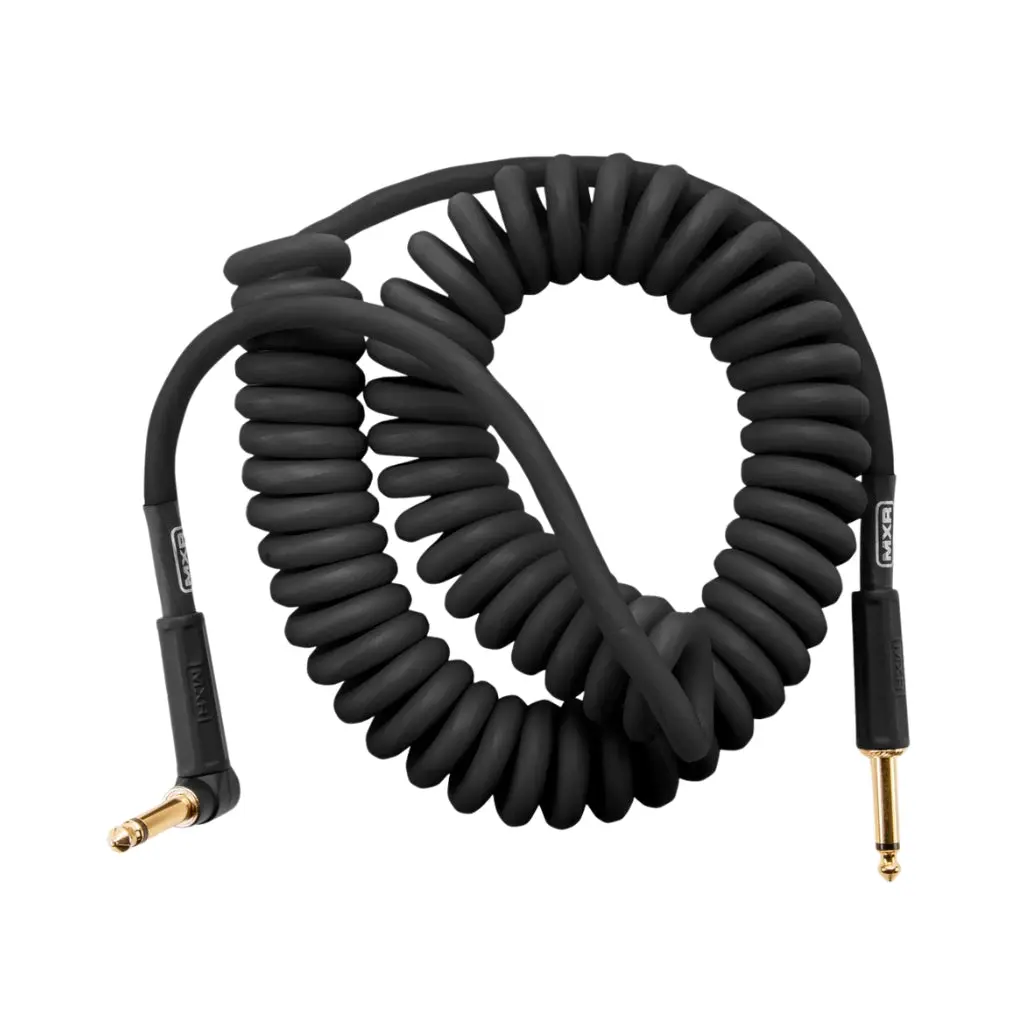 Mxr 15Ft Black Coil Instrument Cable - Right/Straight 1