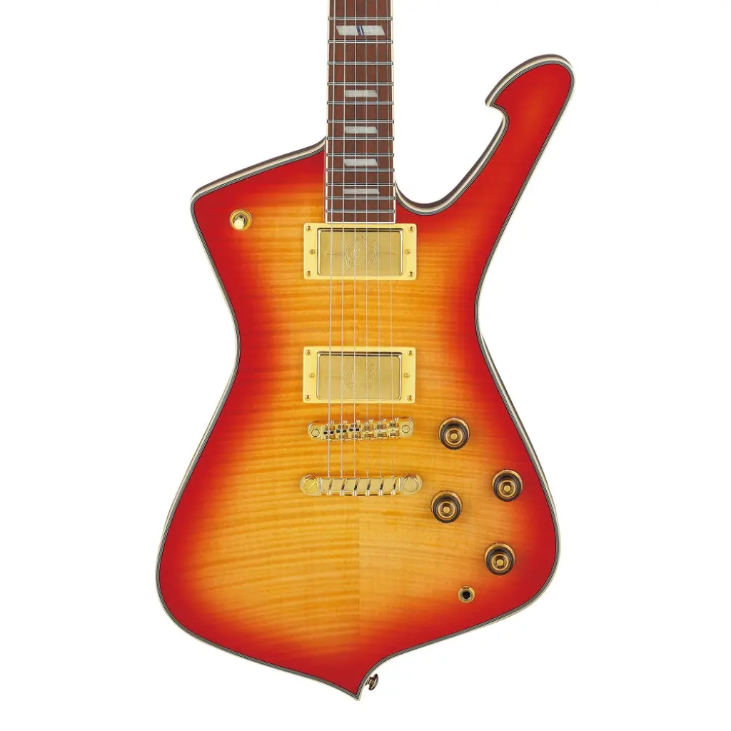 Ibanez Ic420fm Electric Guitar - Cherry Sunburst 1