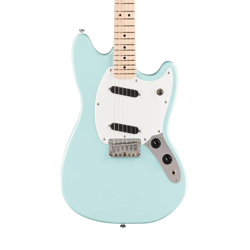 Squier Sonic Mustang Maple Fingerboard Electric Guitar - Daphne Blue 1