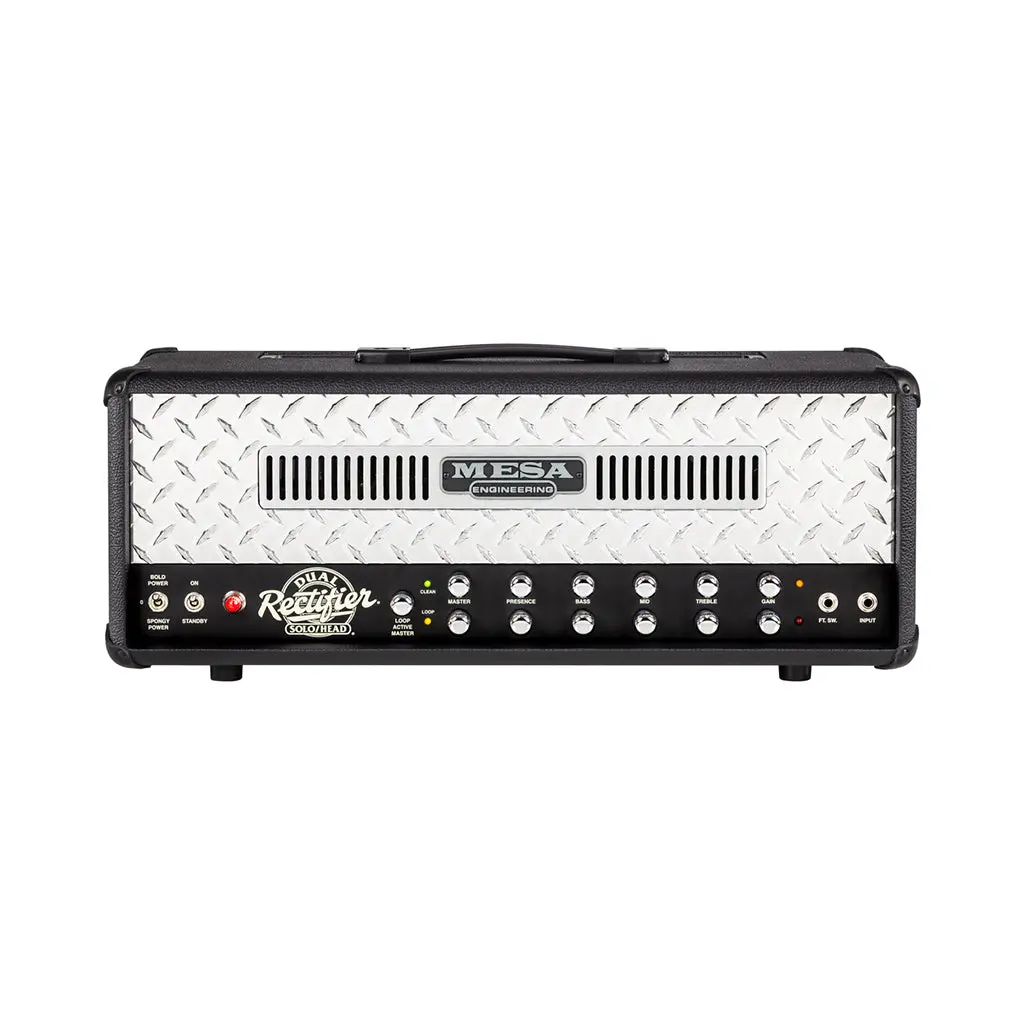 Mesa Boogie 90S Dual Rectifier 100-Watt Standard Tube Amplifier Head - Black Bronco 1