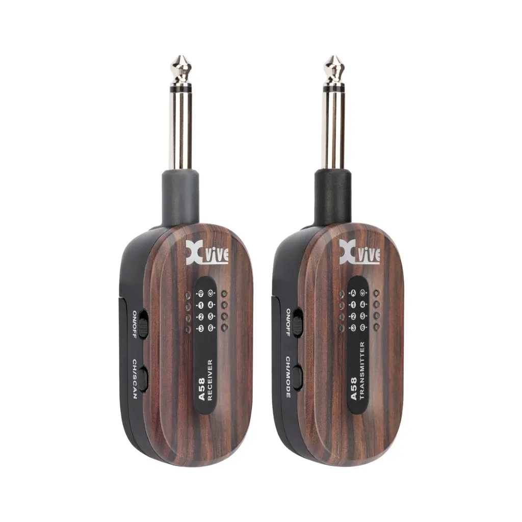 Xvive A58 Wireless Guitar System - Rosewood 1
