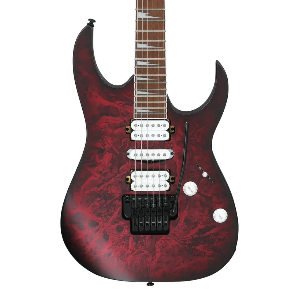 Ibanez Rg470dxw Electric Guitar - Wine Red Frozen Matte 1