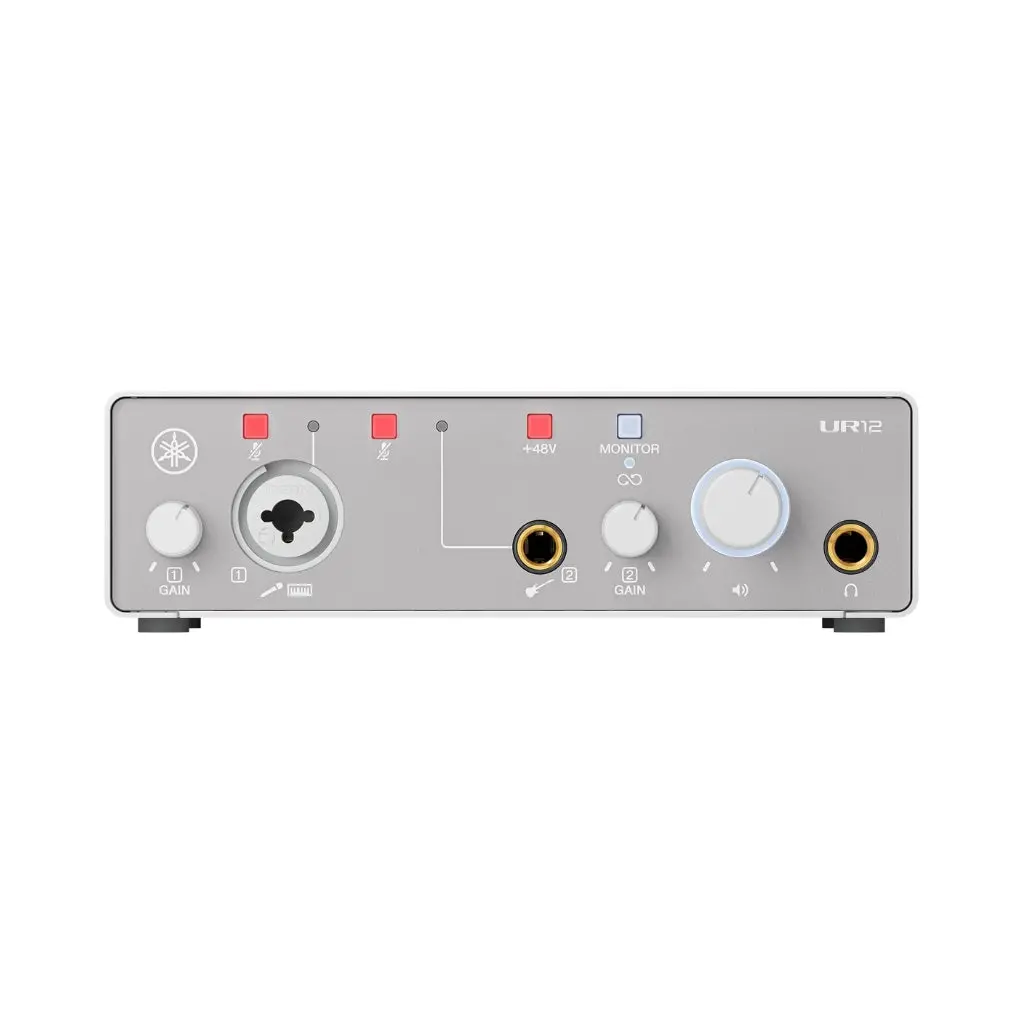 Yamaha Ur12-Mk3 Usb-C Audio Interface - White 1