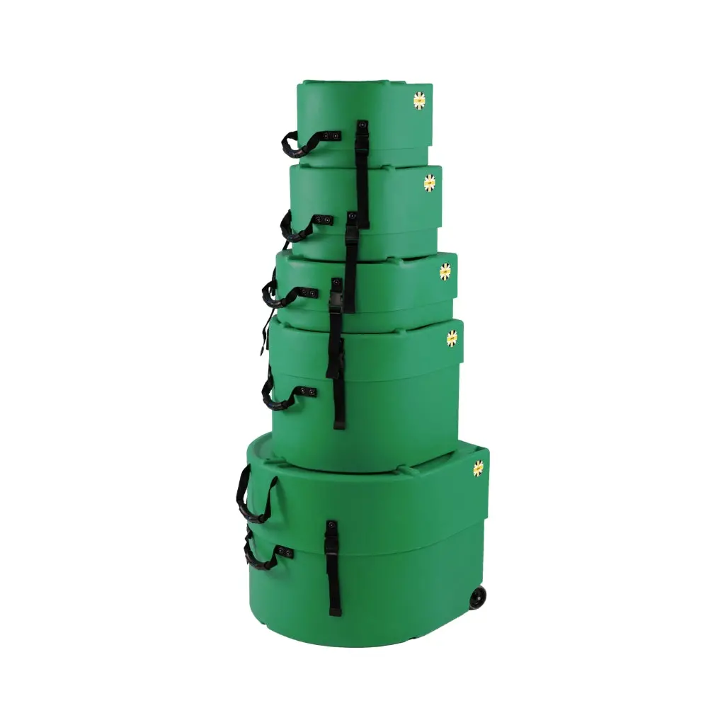 Hardcase Lined Light Green Set - 10, 12, 16, 22 + 14S 1