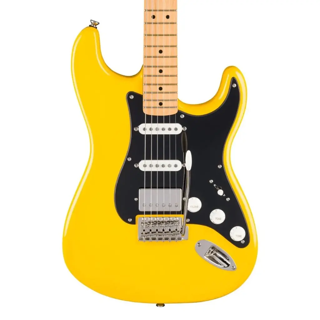 Squier Limited Edition Classic Vibe '50S Stratocaster Hss - Graffiti Yellow, Maple Fingerboard 1