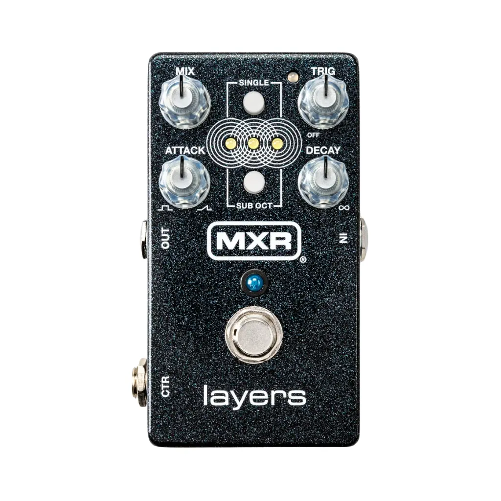 Mxr Layers Harmonic Sustain Guitar Effects Pedal 1