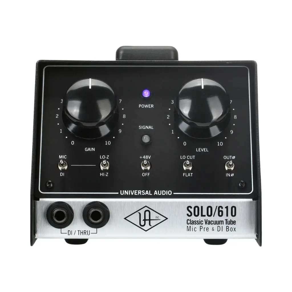 Universal Audio Solo/610 Tube Desktop Microphone Preamp 1