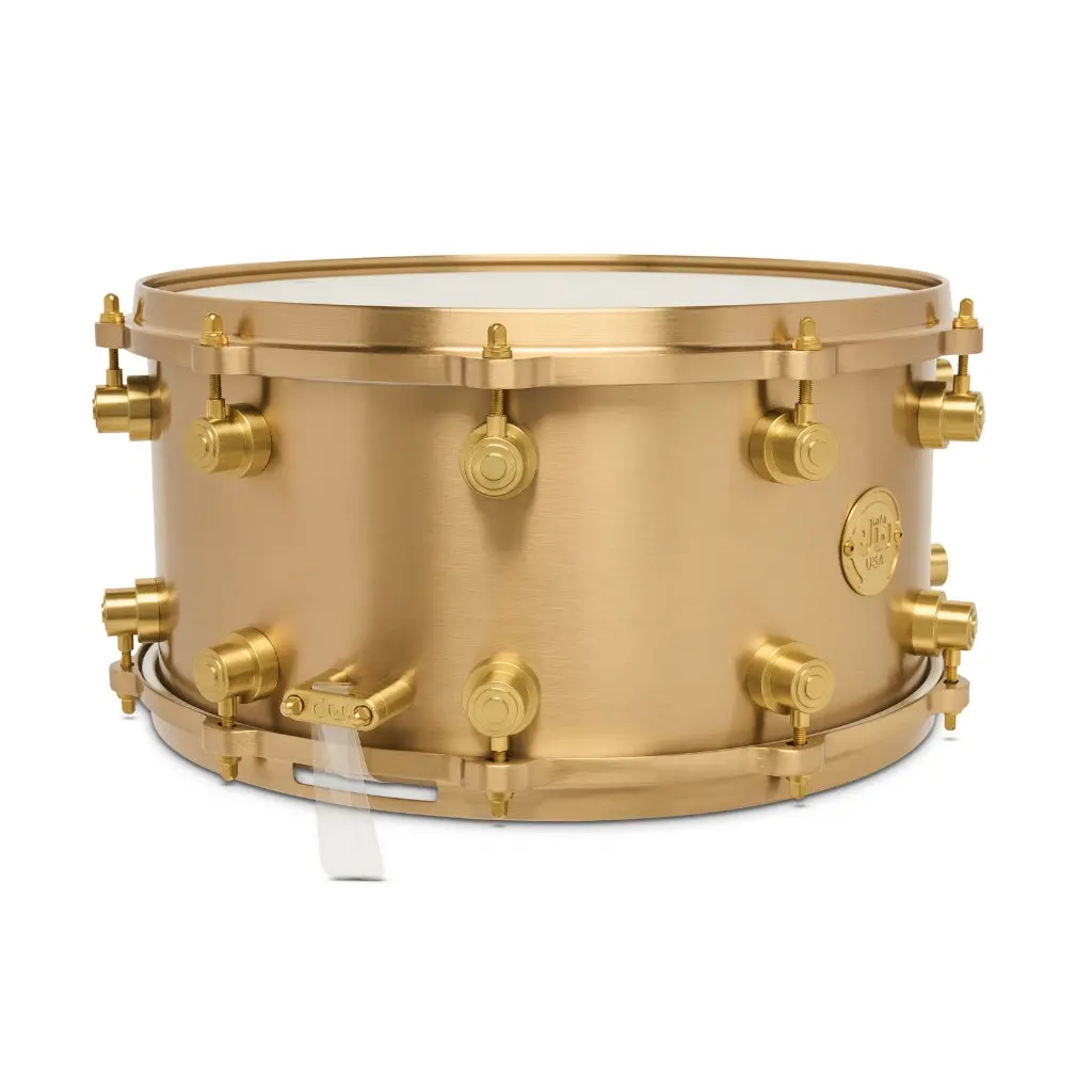 Dw Mfg True-Cast 7X14-Inch Limited Edition Sand-Cast Bell Bronze Shell Snare Drum 2