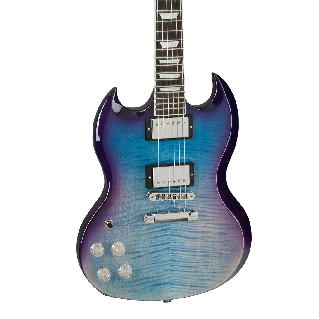 Gibson Sg Modern Left Handed - Blueberry Fade 1