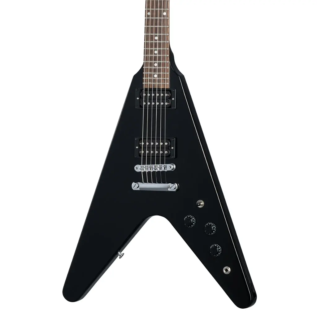 Gibson 80S Flying V Electric Guitar - Ebony 1