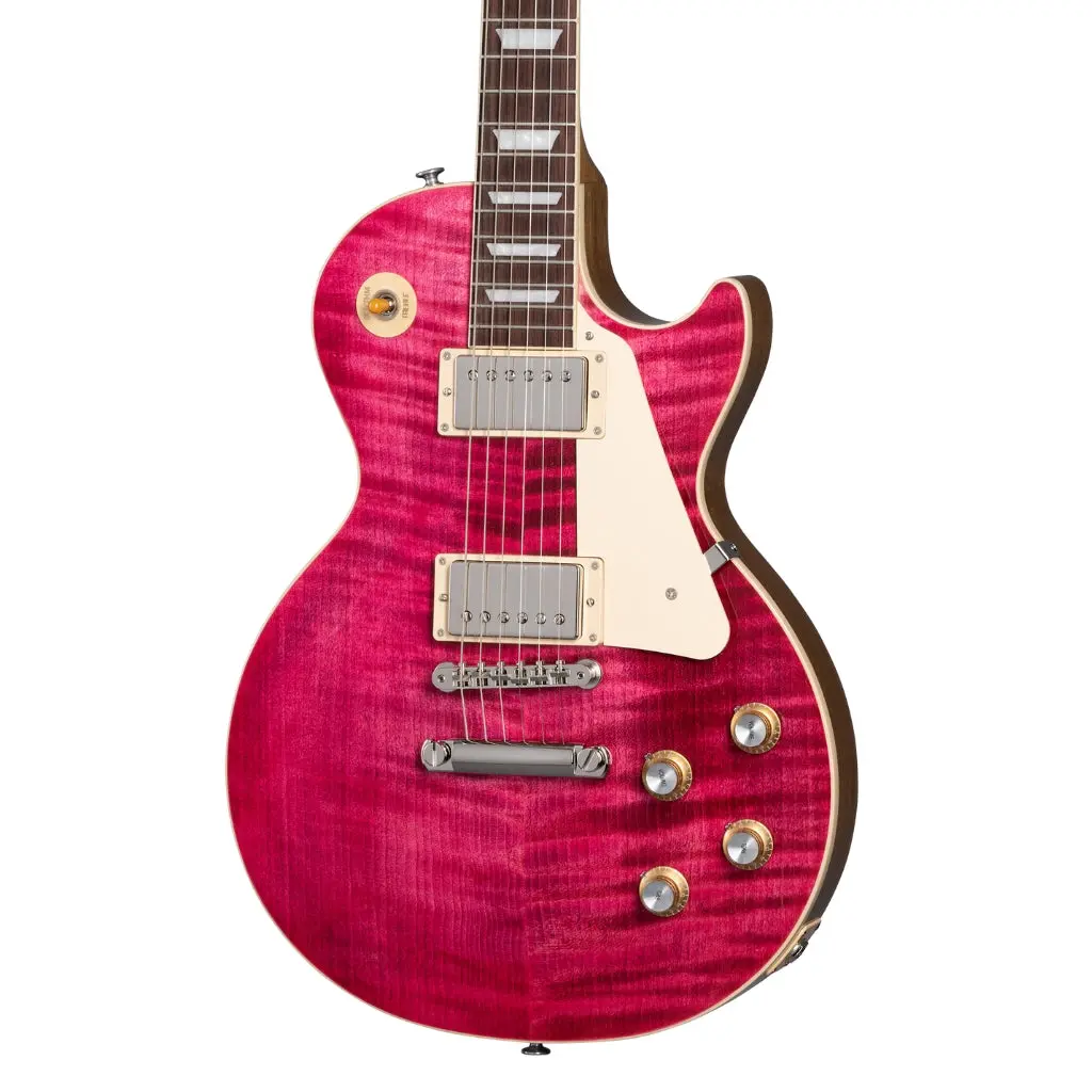 Gibson Les Paul Standard 60S Electric Guitar - Translucent Fuchsia 1