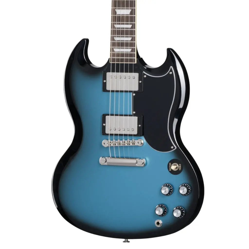 Gibson Sg Standard '61 Electric Guitar - Pelham Blue Burst 1