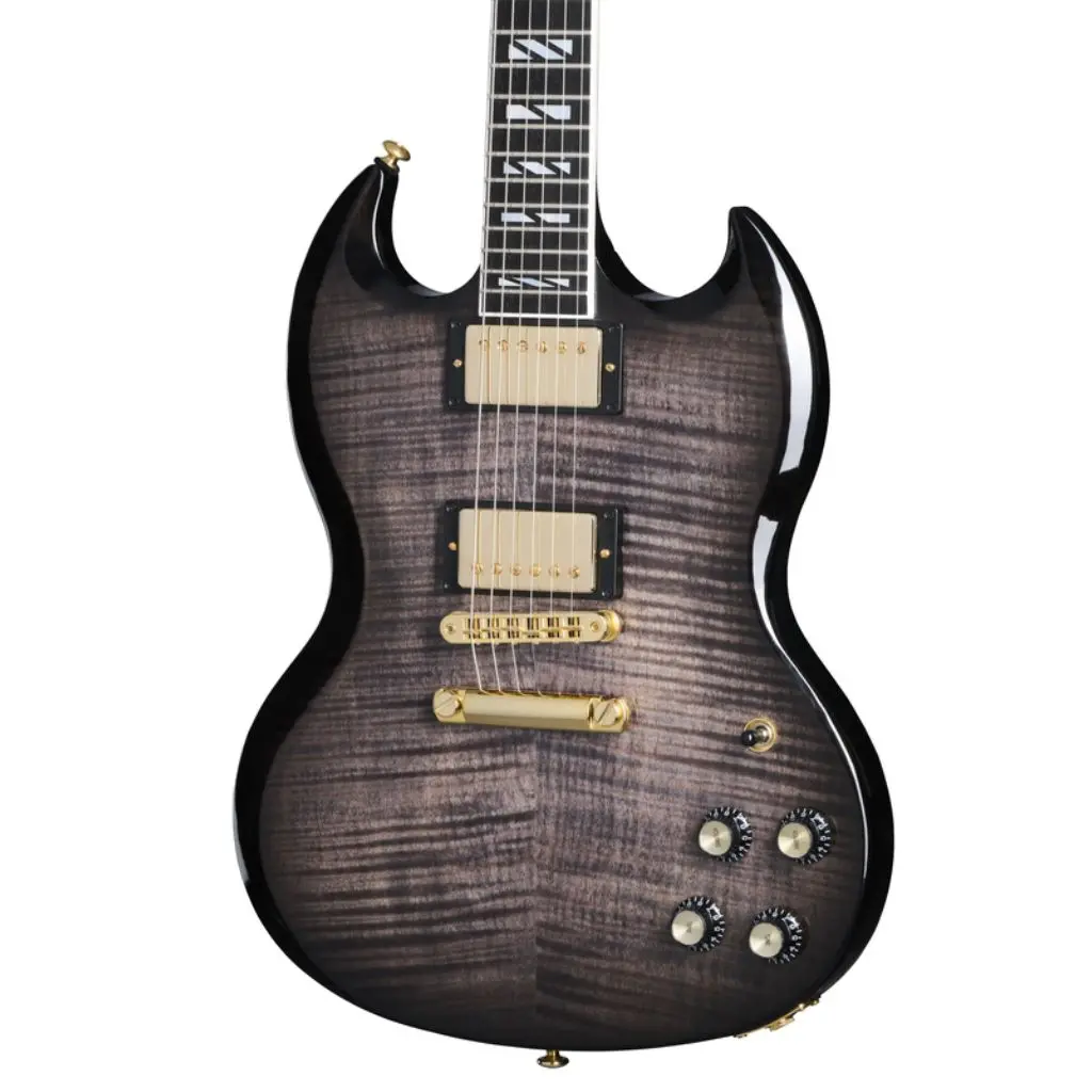 Gibson Sg Supreme - Translucent Ebony Burst 1