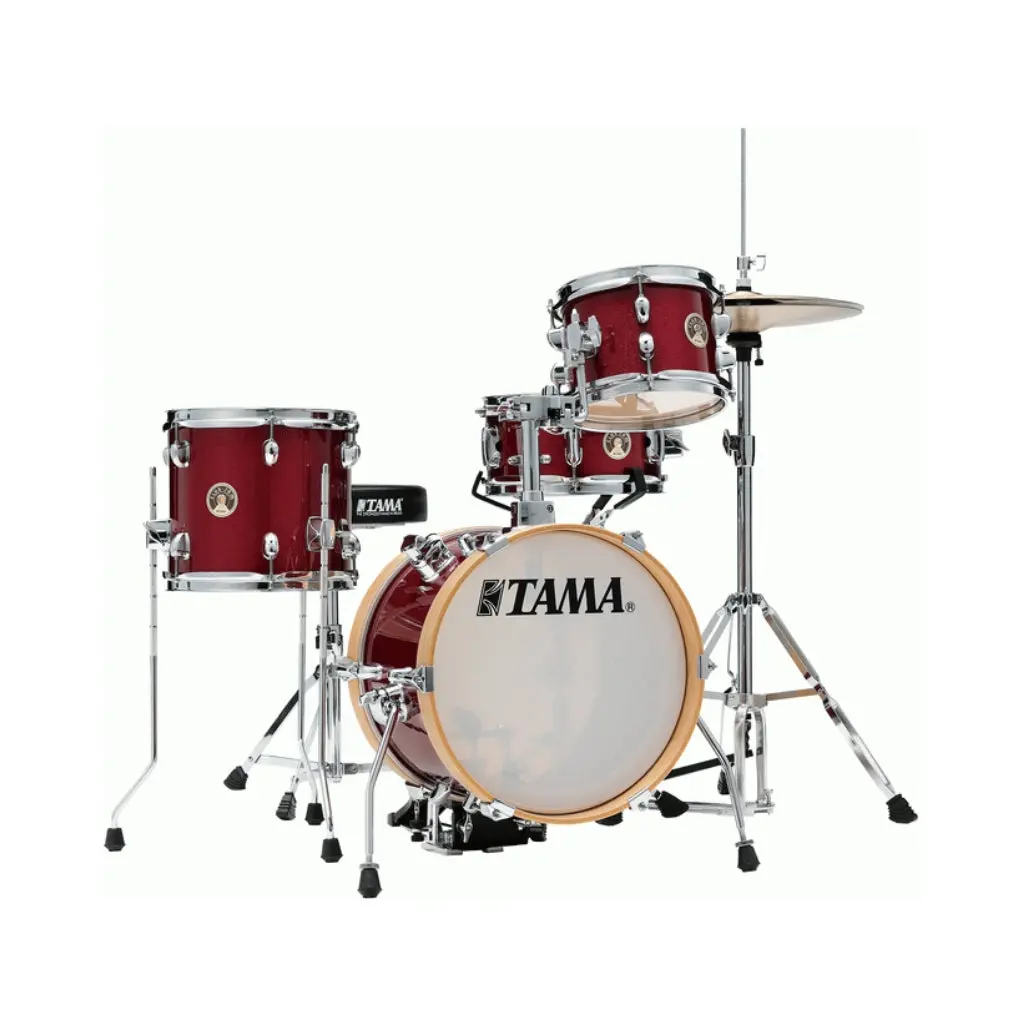Tama Club-Jam Flyer Ljk44h4 4-Piece Drum Kit - Candy Apple Mist 1