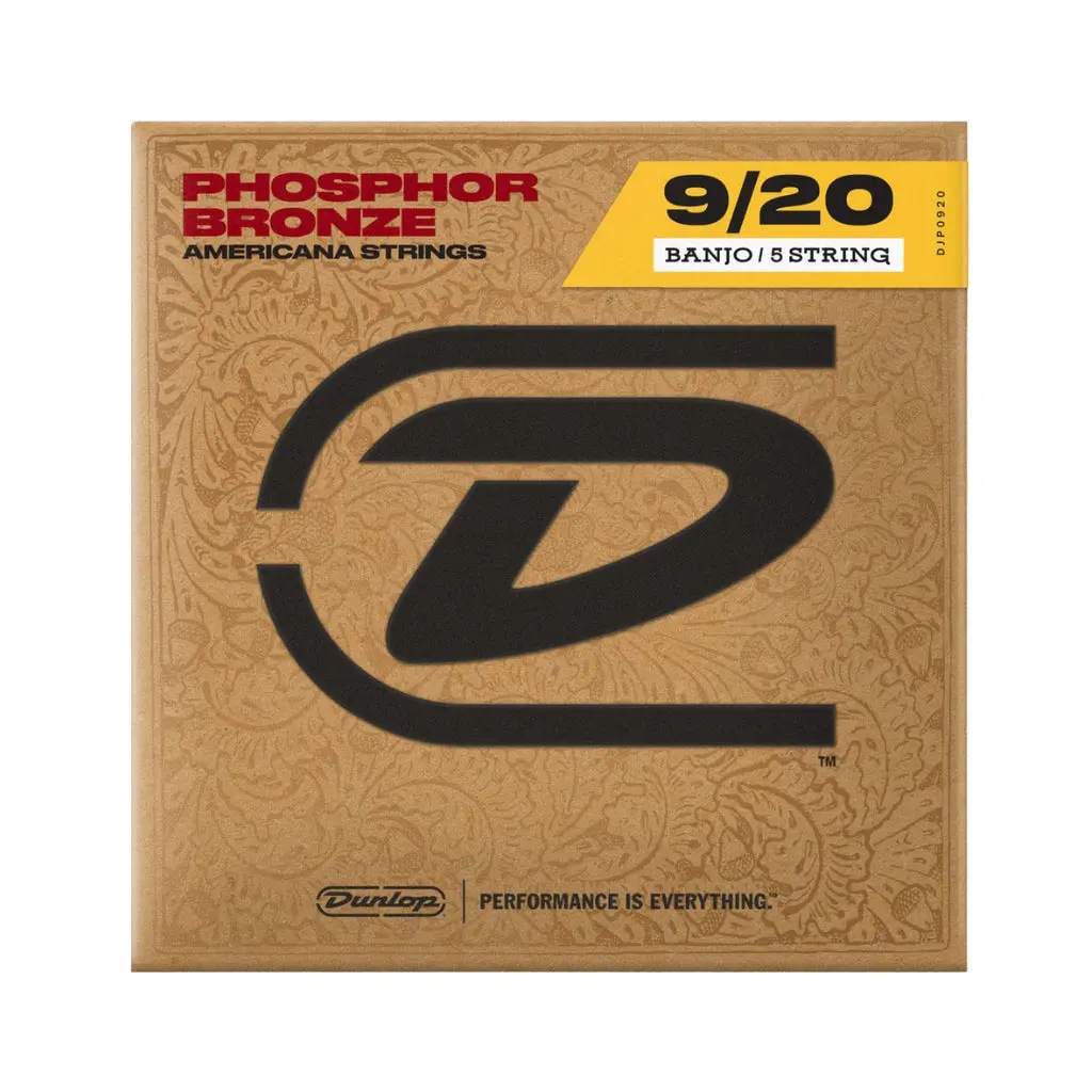Dunlop Phosphor Bronze Americana Banjo Strings 5-String Set - Light 1