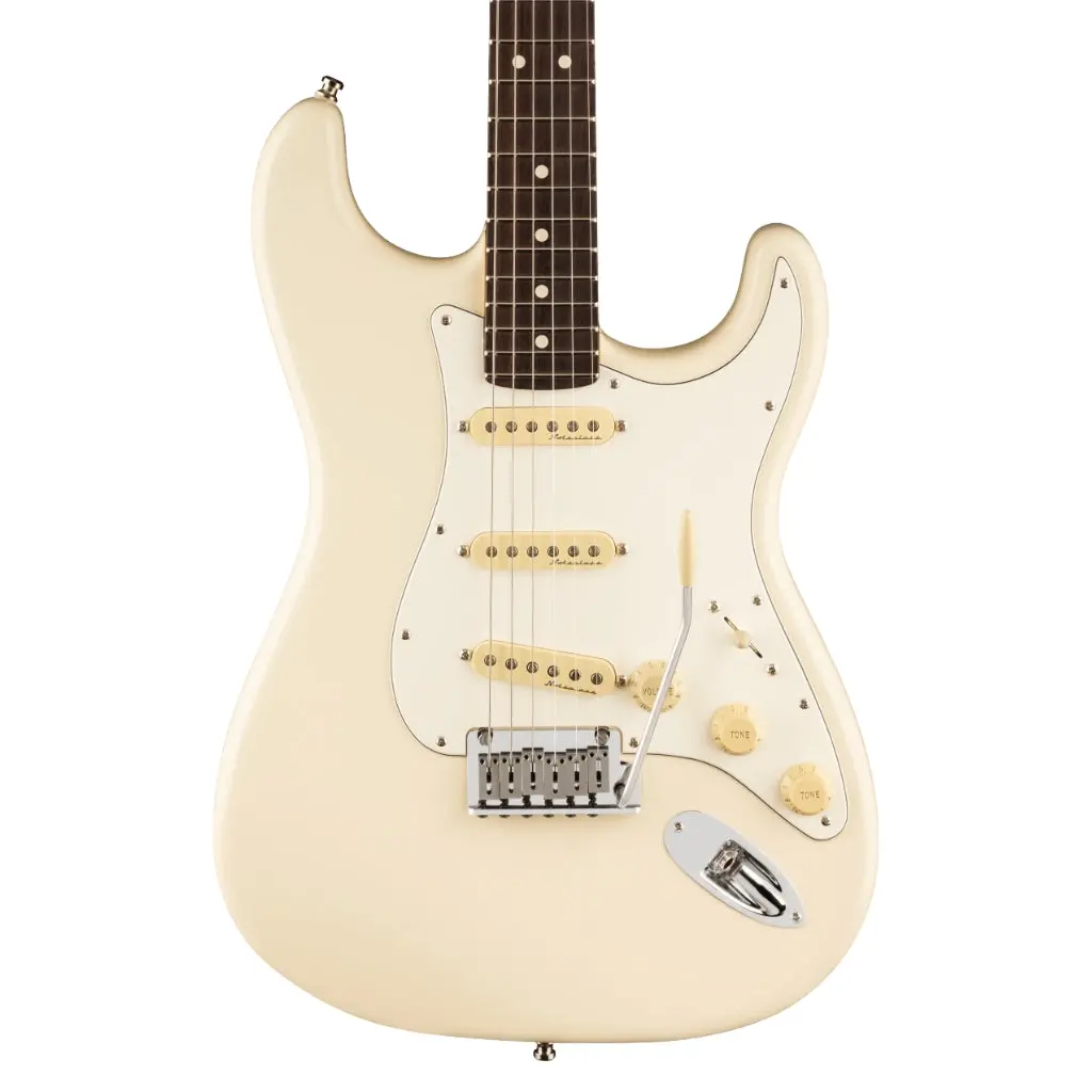Fender Jeff Beck Stratocaster - Olympic White With Rosewood Fingerboard 1