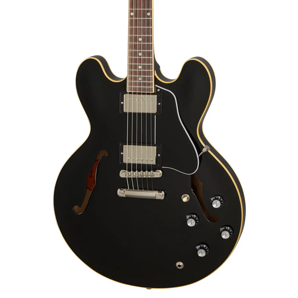 Gibson - Es-335 Electric Guitar - Vintage Ebony 1